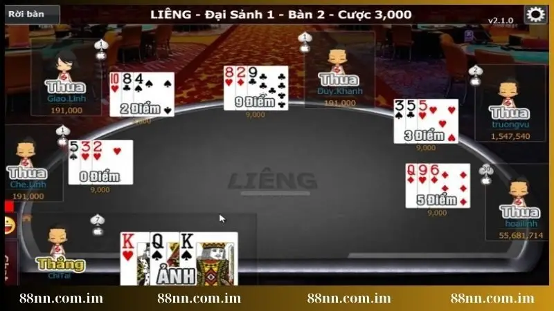 Tìm hiểu tại sao đánh Liêng hay thua?